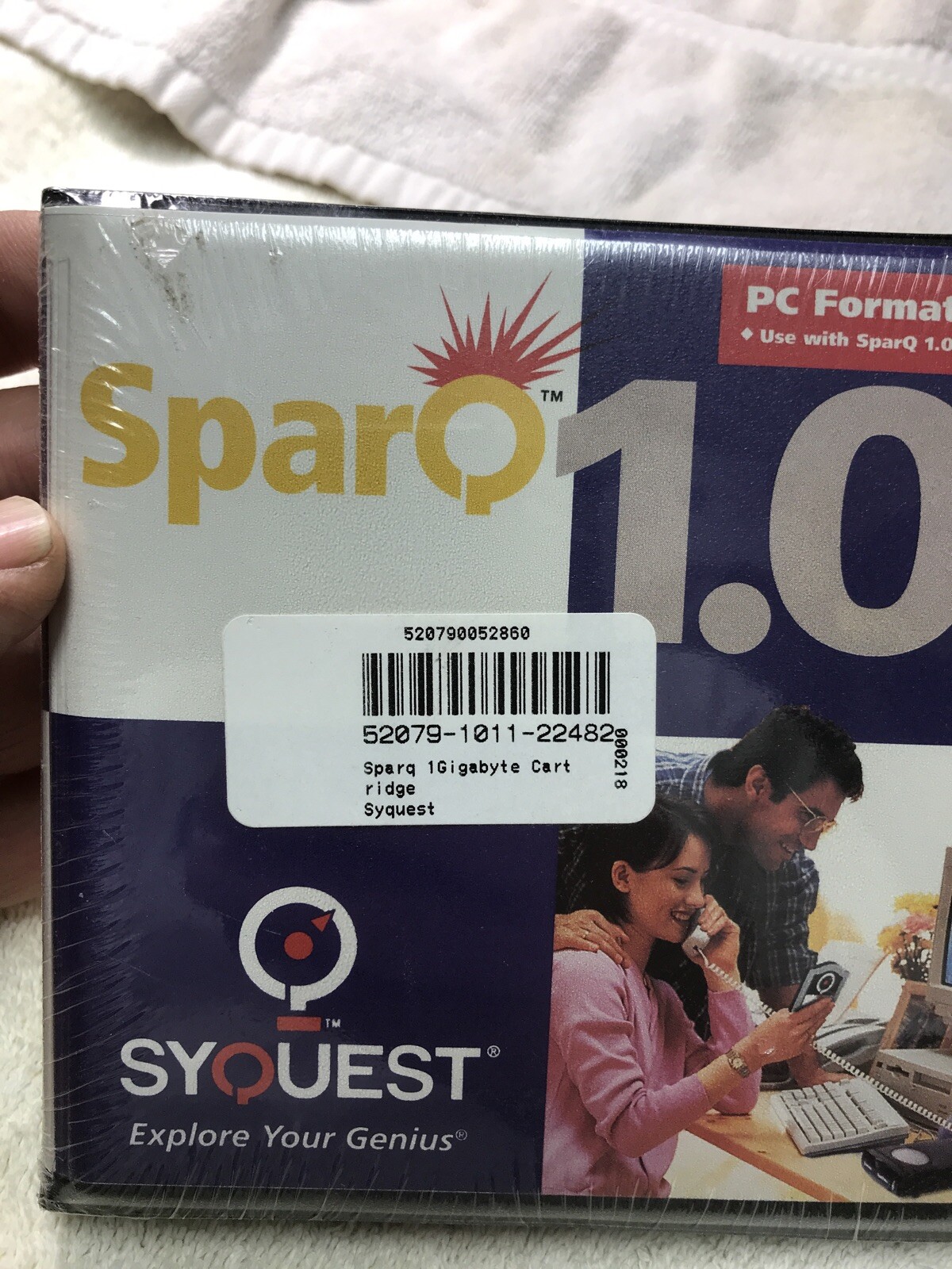 Syquest Sparq 1.0 Removable Cartridge Hard Drive -New -Unopened