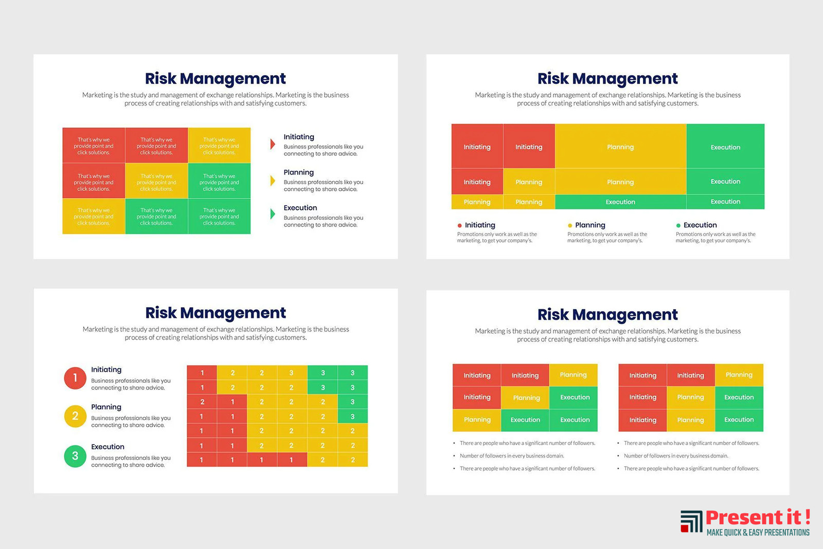 Risk Management Infographic Template