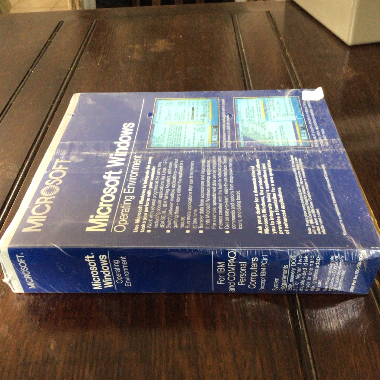 MINT – SEALED- Microsoft Windows Operating System for IBM & COMPAQ 1.01 Version