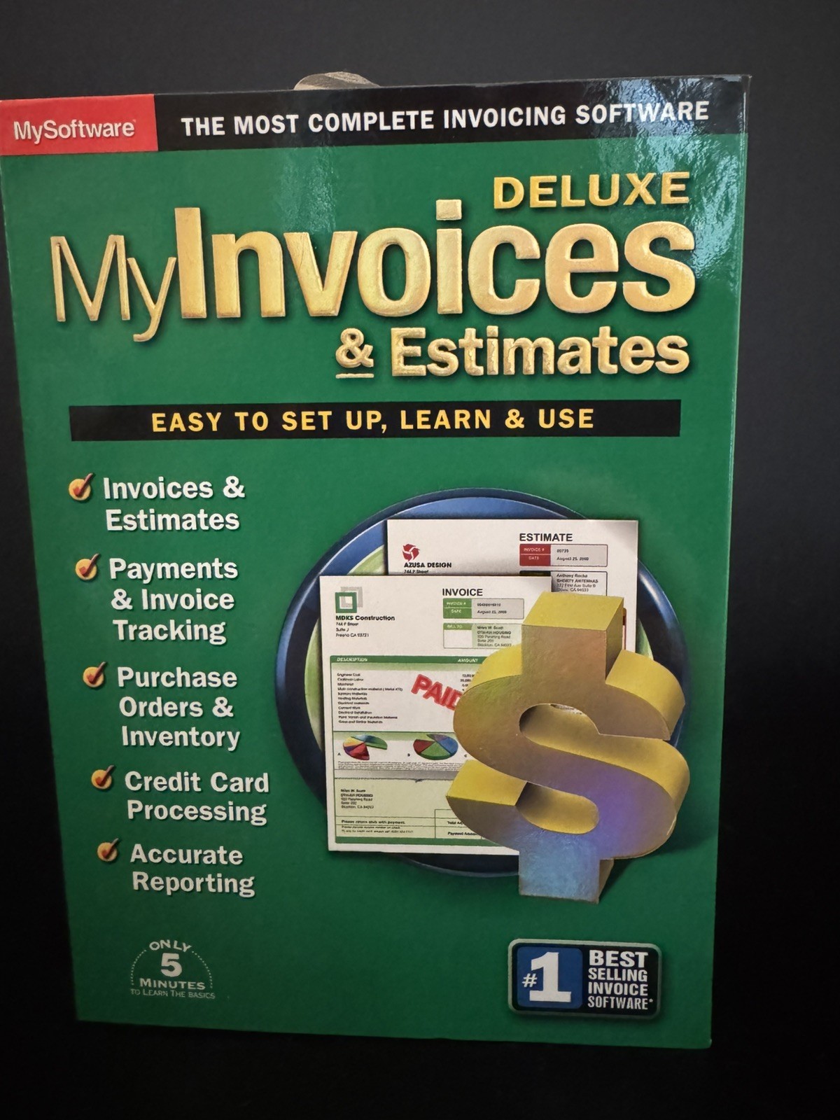 Avanquest My Software “Deluxe My Invoices & Estimates” 2006 Version