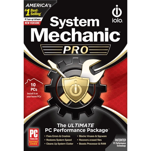 Iolo System Mechanic Pro – 1 year 10 PC