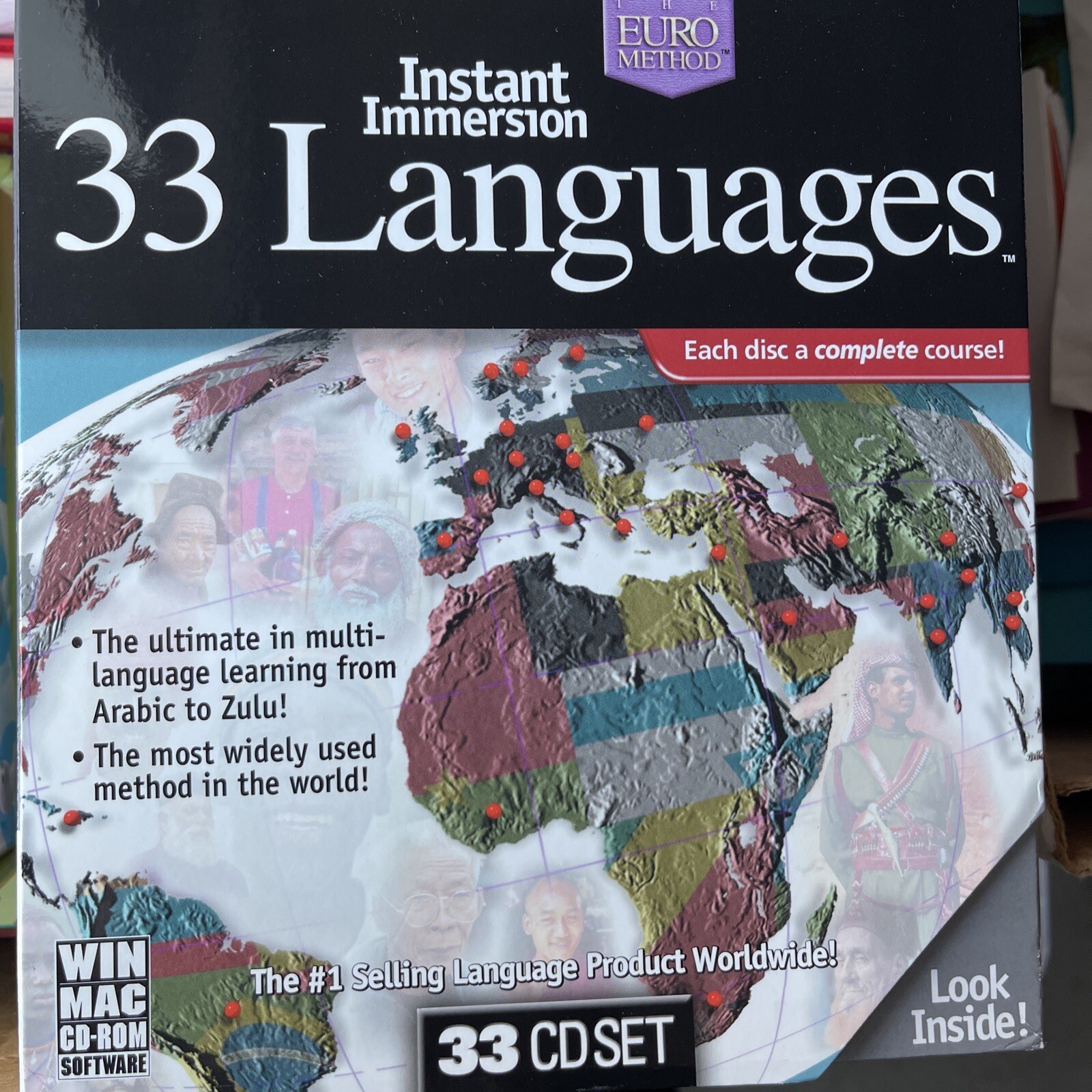 The Euro Method Instant Immersion 33 Languages (33 CD Set) Deluxe Edition