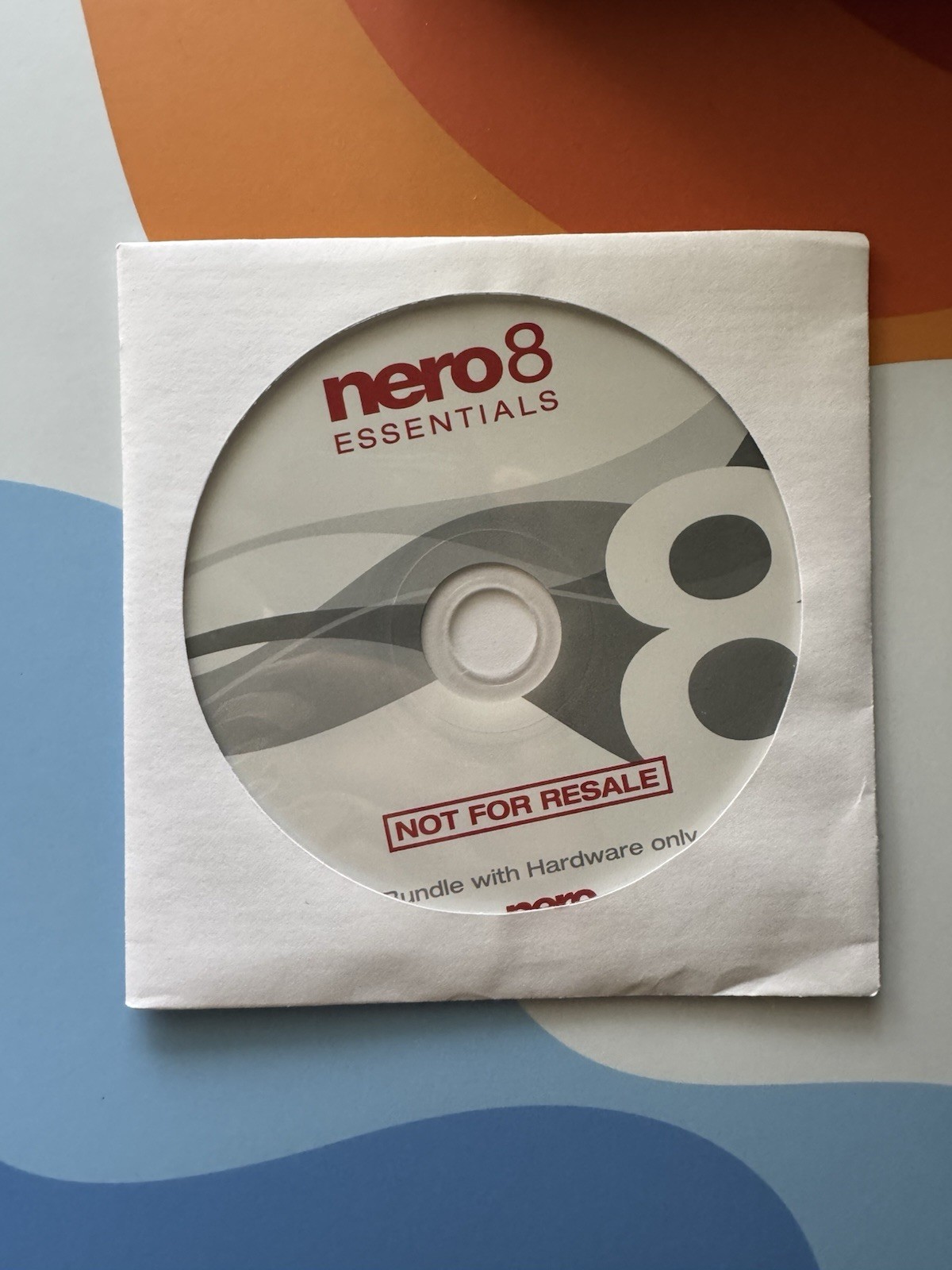 Nero 8 Essentials CD DVD Multimedia Tools Burning Software New in Sleeve