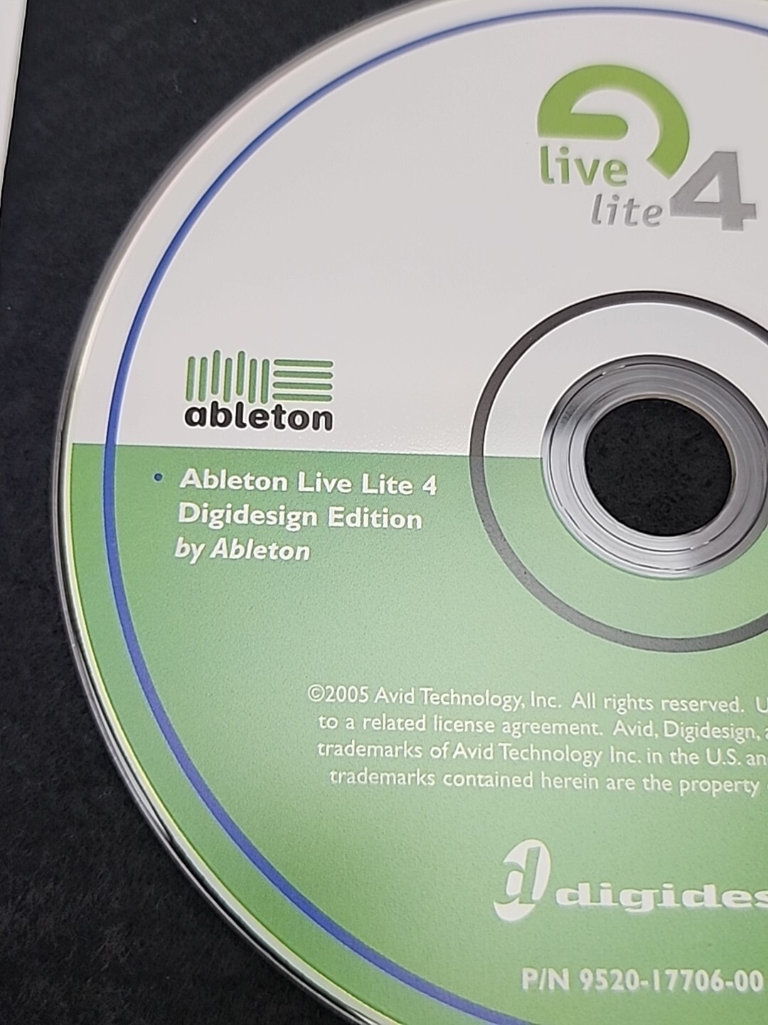 Digidesign ableton live lite 4 MAC & WIN. CD — Disc Only