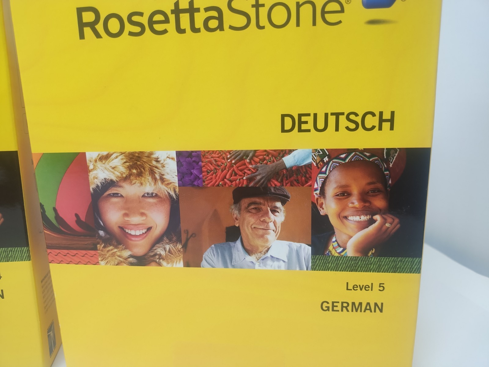 Rosetta Stone Deutsch German Complete Level 1-5 New Headphones(2 pair) #5 sealed