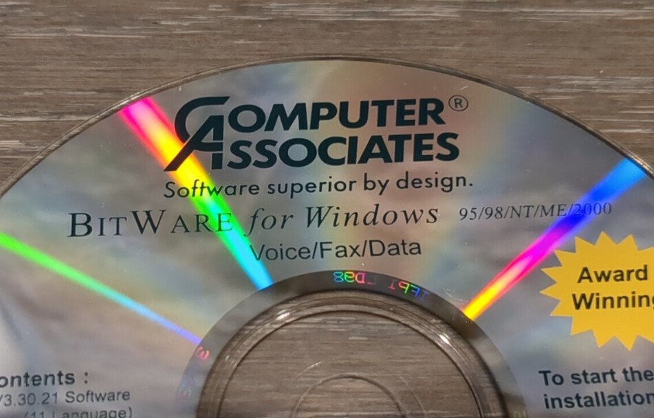 Computer Associates BitWare for Windows