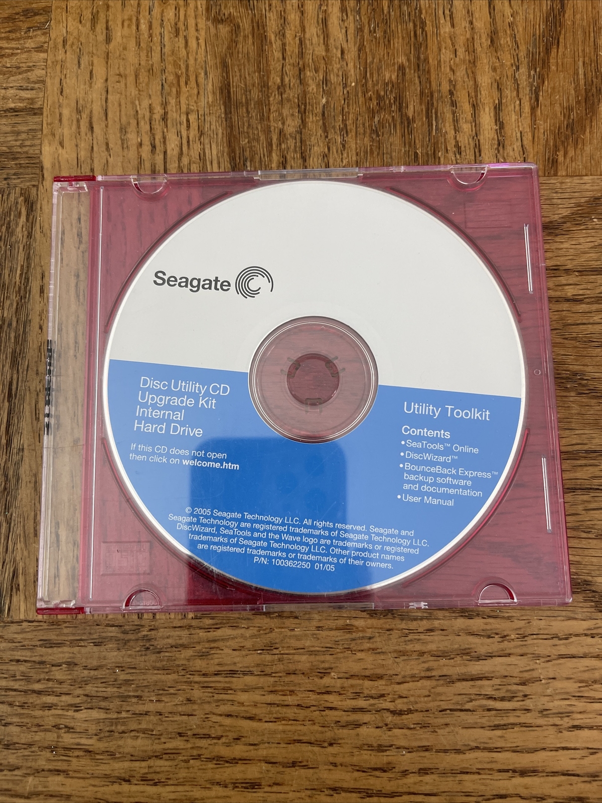 Seagate Disc Utility PC Software