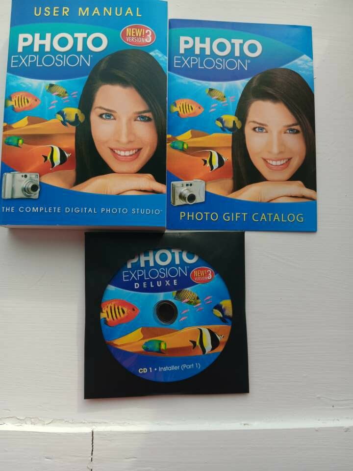 Nova Development Photo Explosion Deluxe 3.0, computer photo editing software
