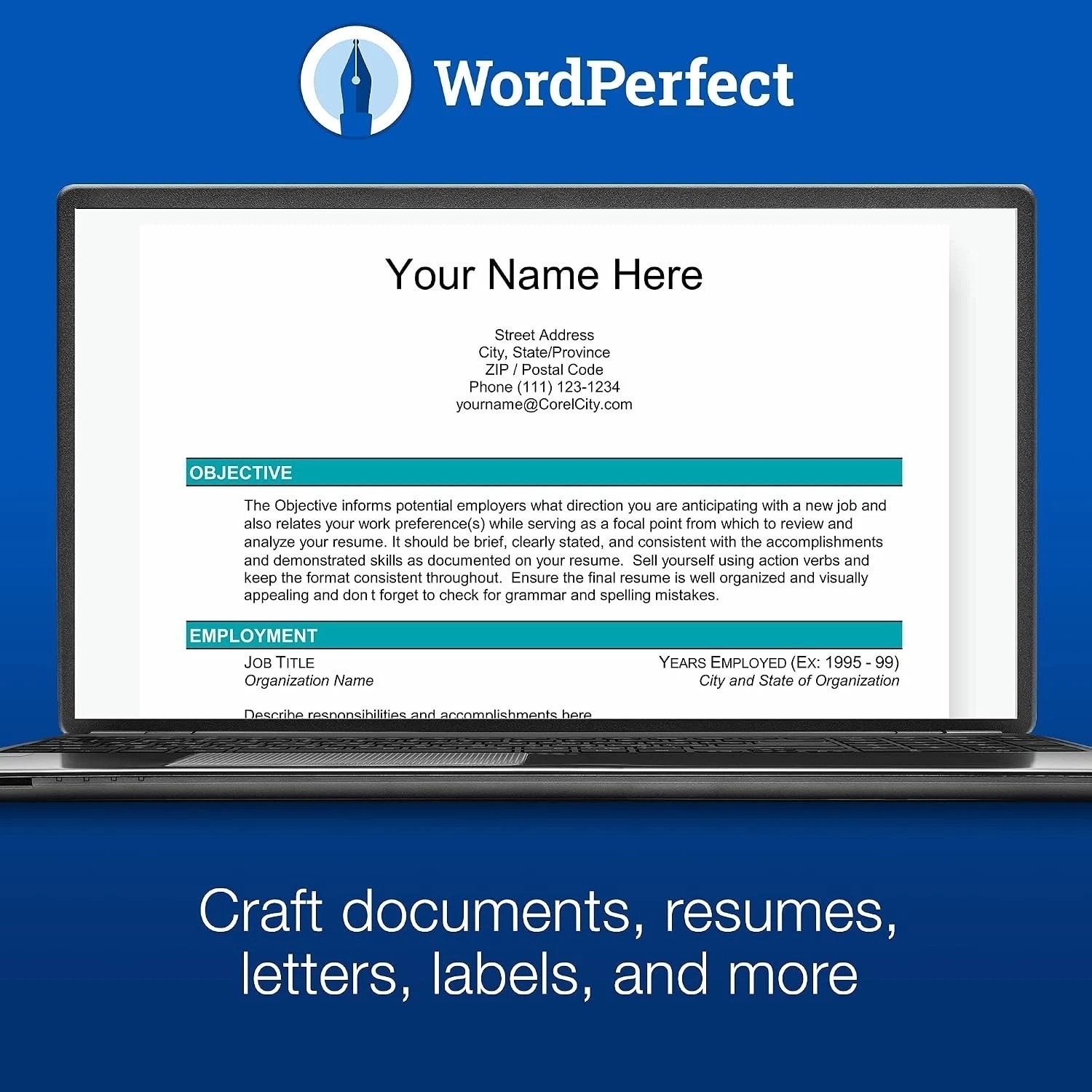 WordPerfect Office Home & Student 2021 | Office Suite of Word Processor, Spre…