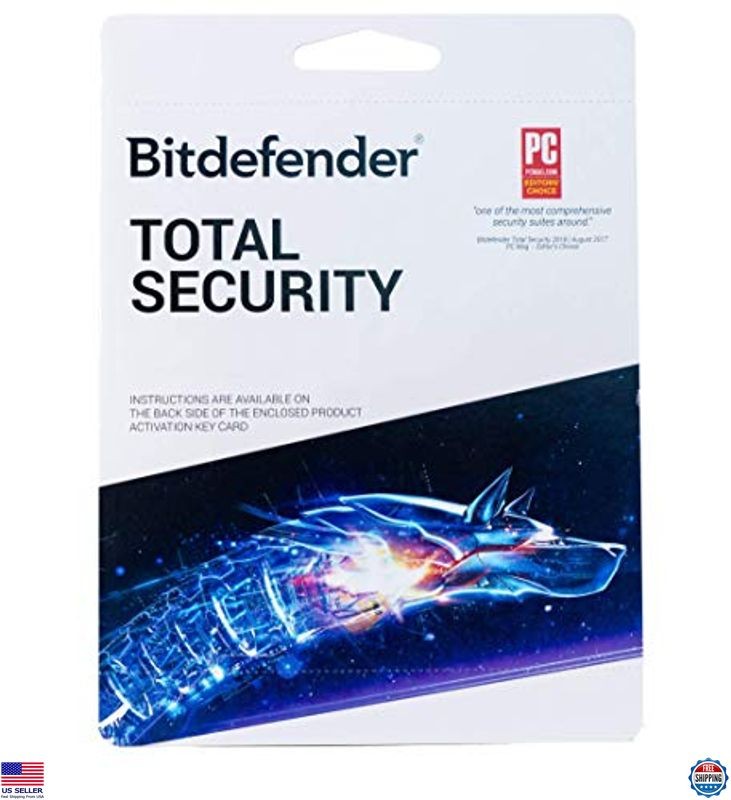 Total Security Antivirus & Internet Protection – 5 Devices, 2 Year Code