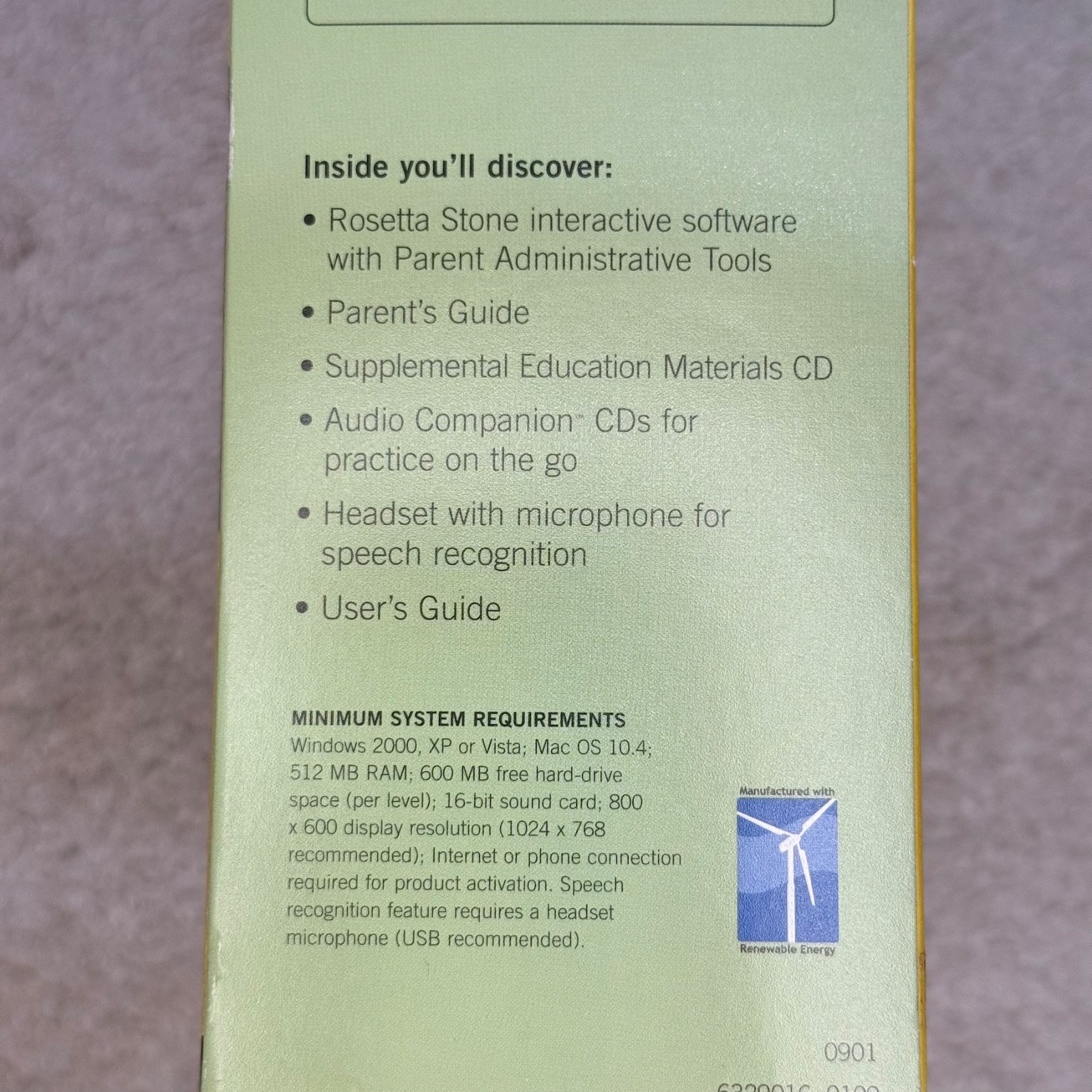 Rosetta Stone Gaelic Irish Language Course Level 1-3 Win/Mac Install CDs