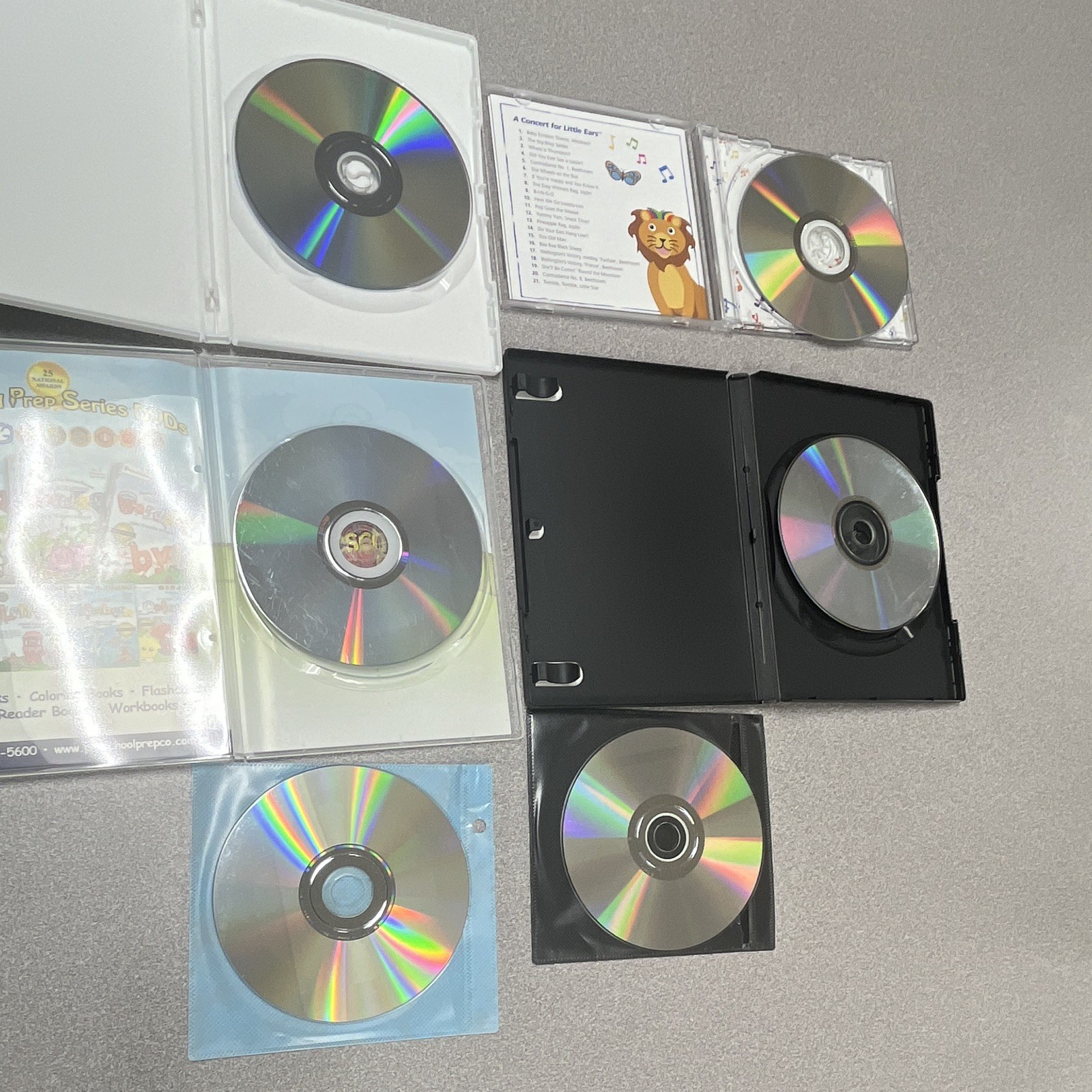 Children’s Early Learning Educational CD Lot – Kids Learning & Preschool Skills