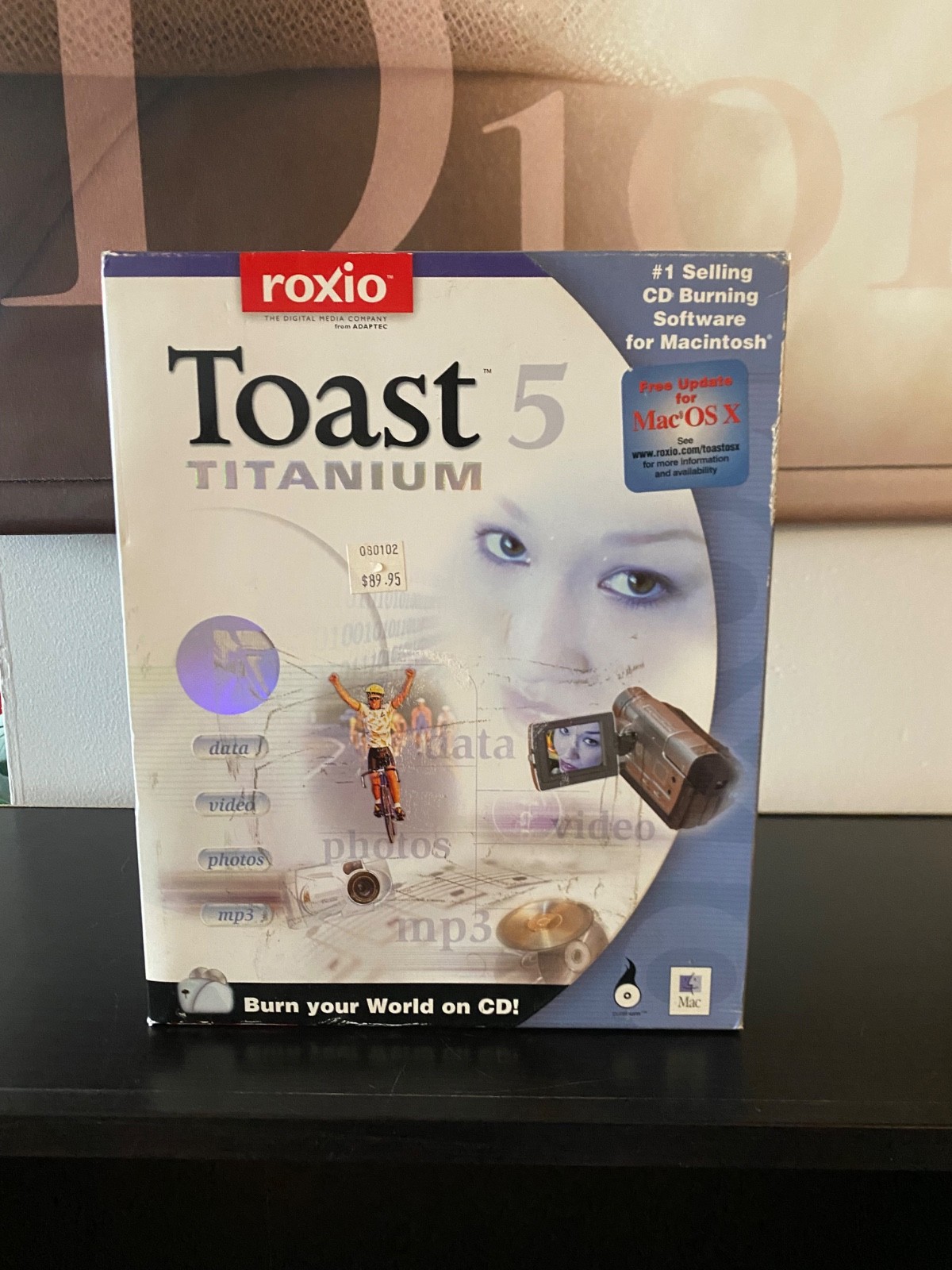 Vintage RARE Roxio Toast Titanium 5 For Mac And Macintosh BRAND NEW SEALED