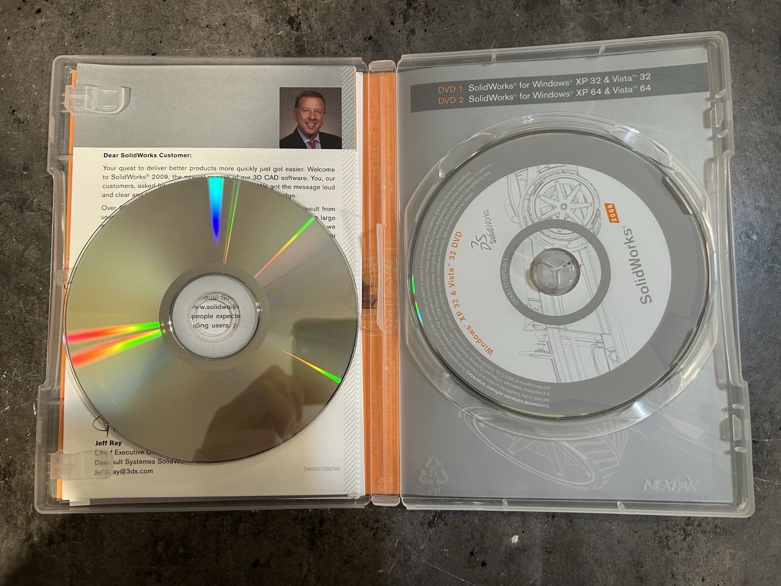 SOLIDWORKS 2009 x 2 Discs – No Serial Numbers