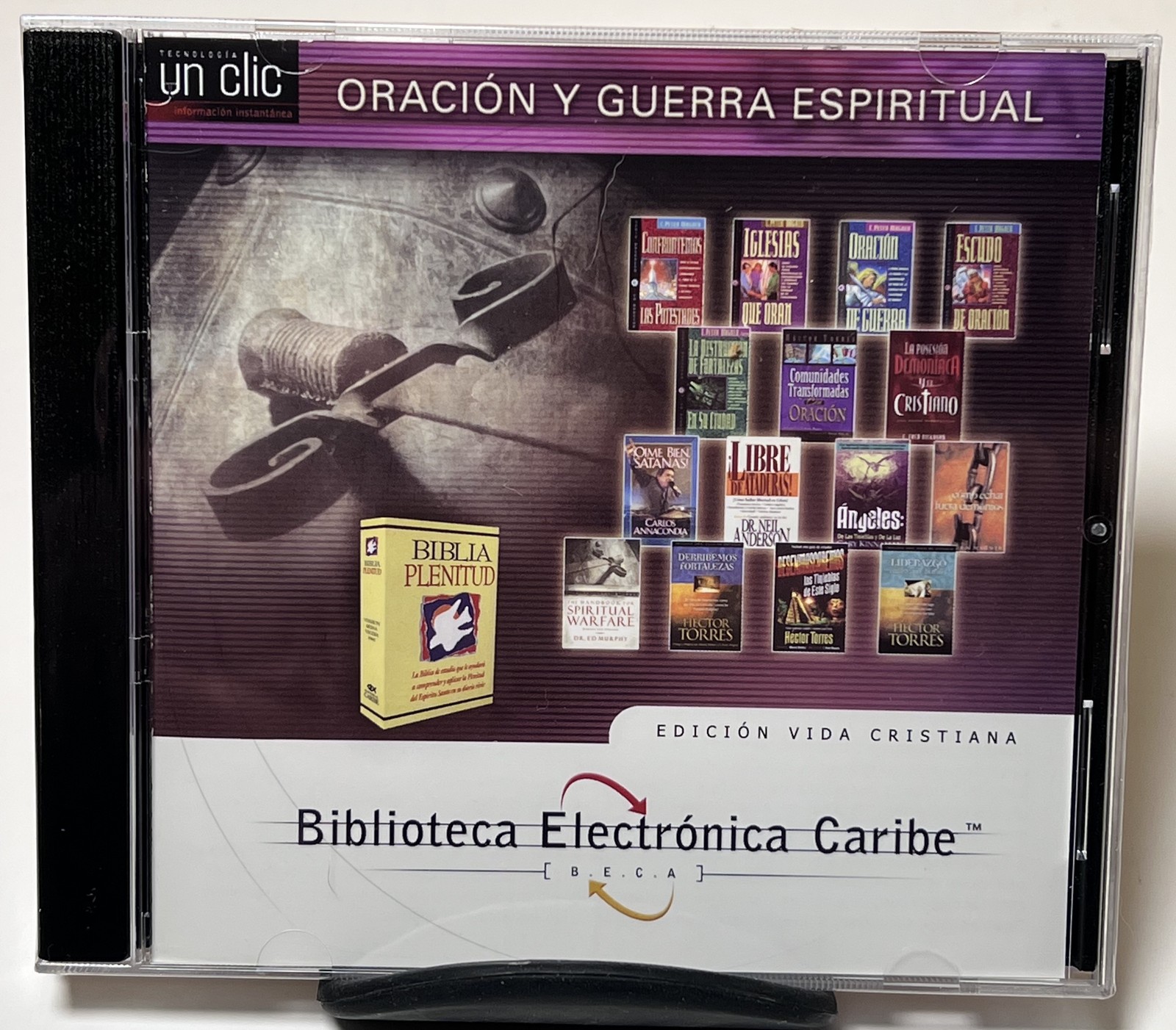 Biblioteca Electrónica Caribe BECA Oración y Guerra Espiritual CD-ROM Spanish