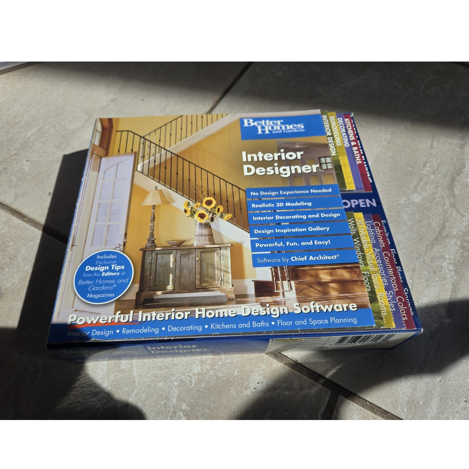 Chief Architect Better Homes and Gardens Interior Designer CD Software Windows