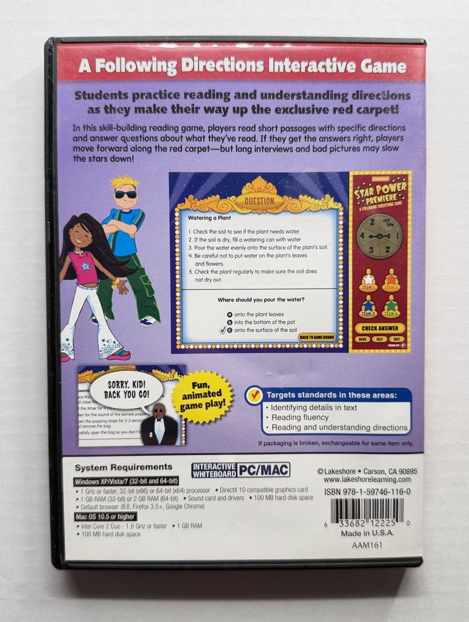 Interactive Whiteboard Software Star Power Premiere A Following Directions Game