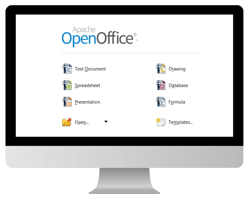 Open Office Software Suite for Windows – USB – Word Processing – Home & Office