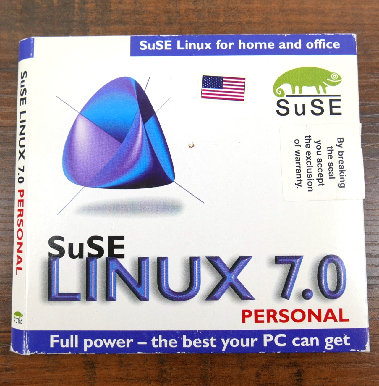 SuSE Linux 7.1 Personal 3 CD Set Vintage Linux OS Software Home & Office