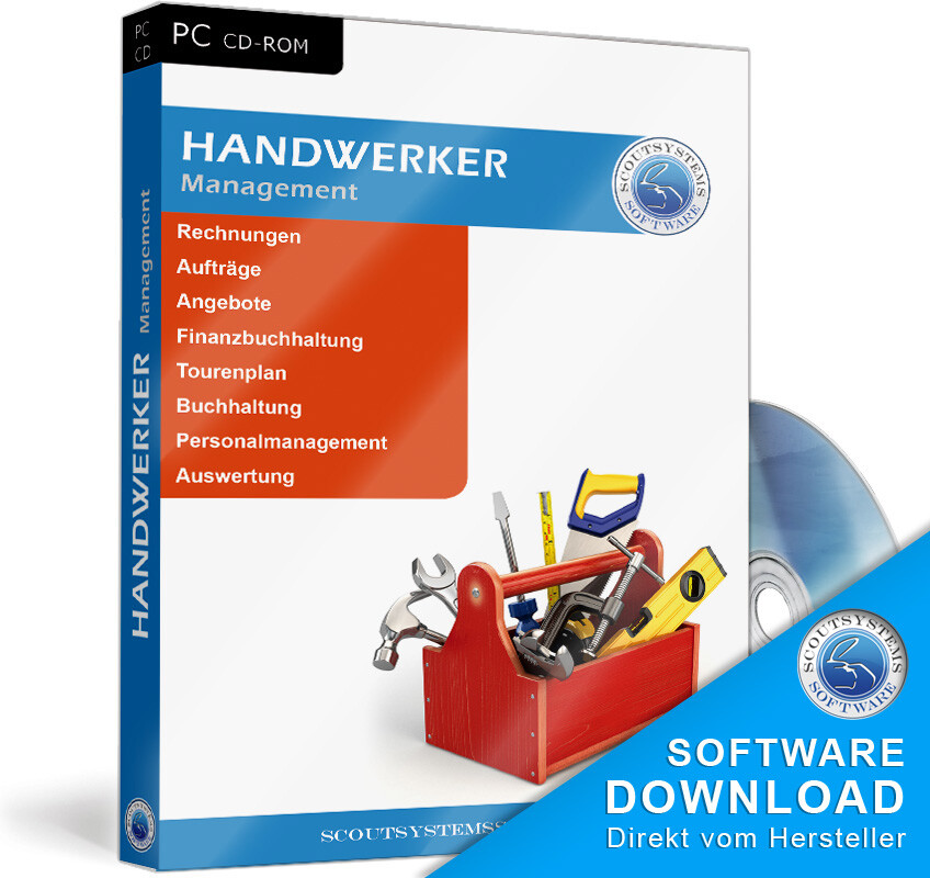 Rechnungsprogramm für Handwerker, Handwerker Software,günstig,einfach,beliebt