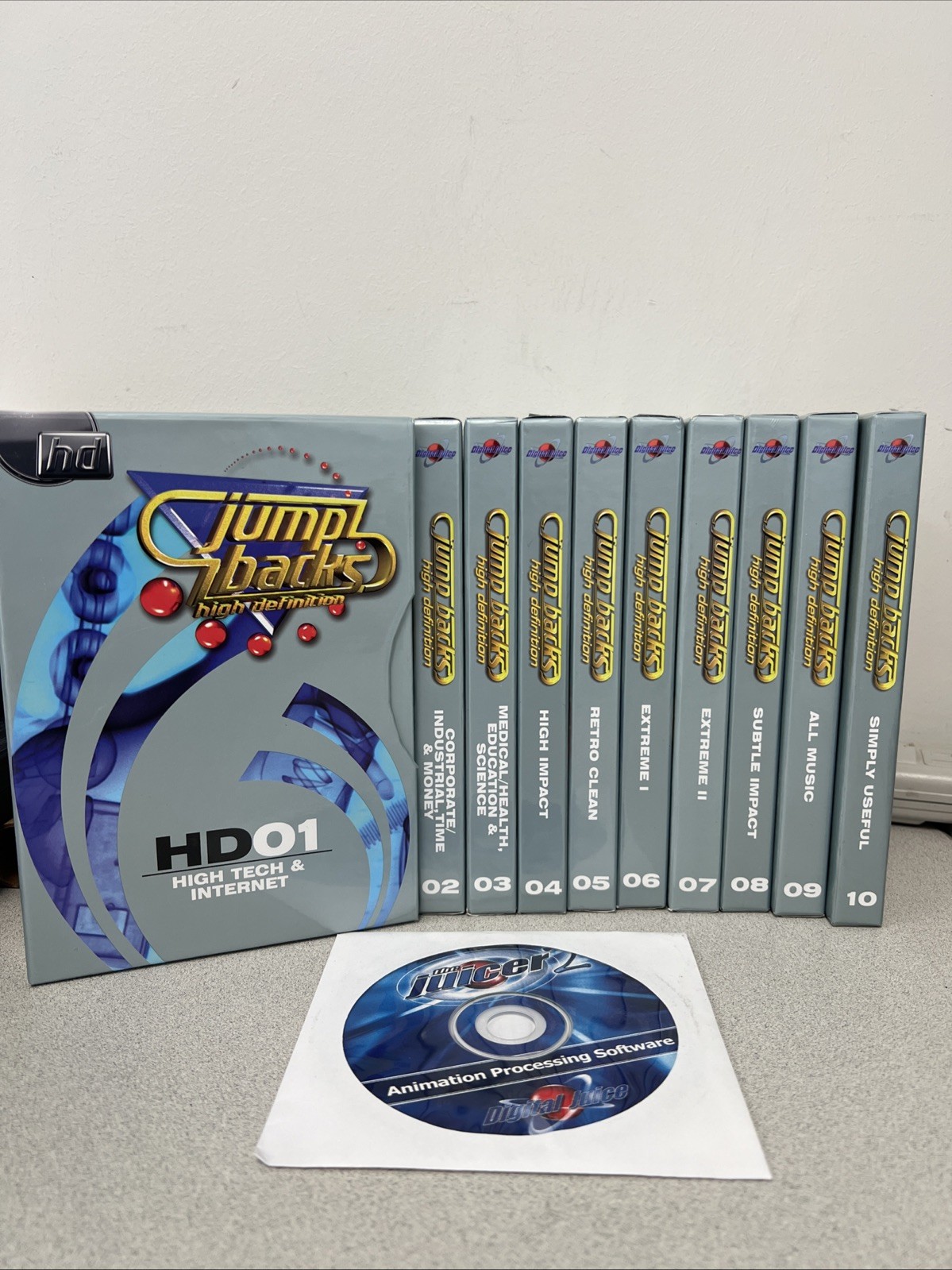 Digital Juice – Jump Backs Stock HD Graphics Library – 10 Volumes