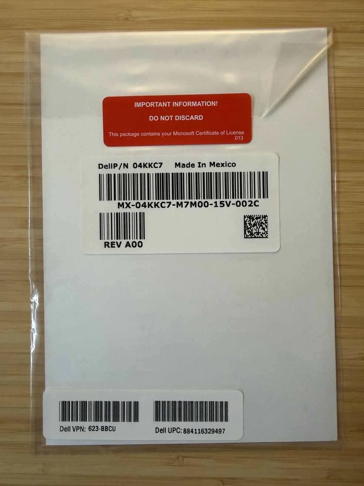 Microsoft Windows Server 2019 Remote Desktop RDS 5 User CAL – Dell 04KKC7