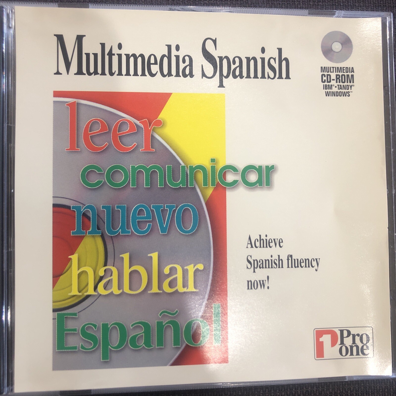 1994 Pro One Software Windows Multimedia Spanish