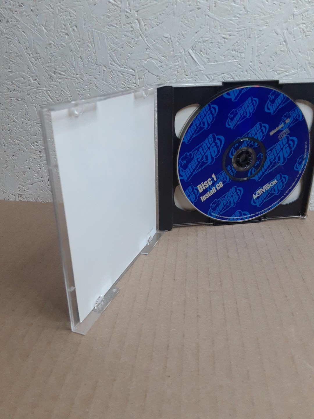 Vintage Interstate 76 PC Activision Manual Missing. CD and Case Only.