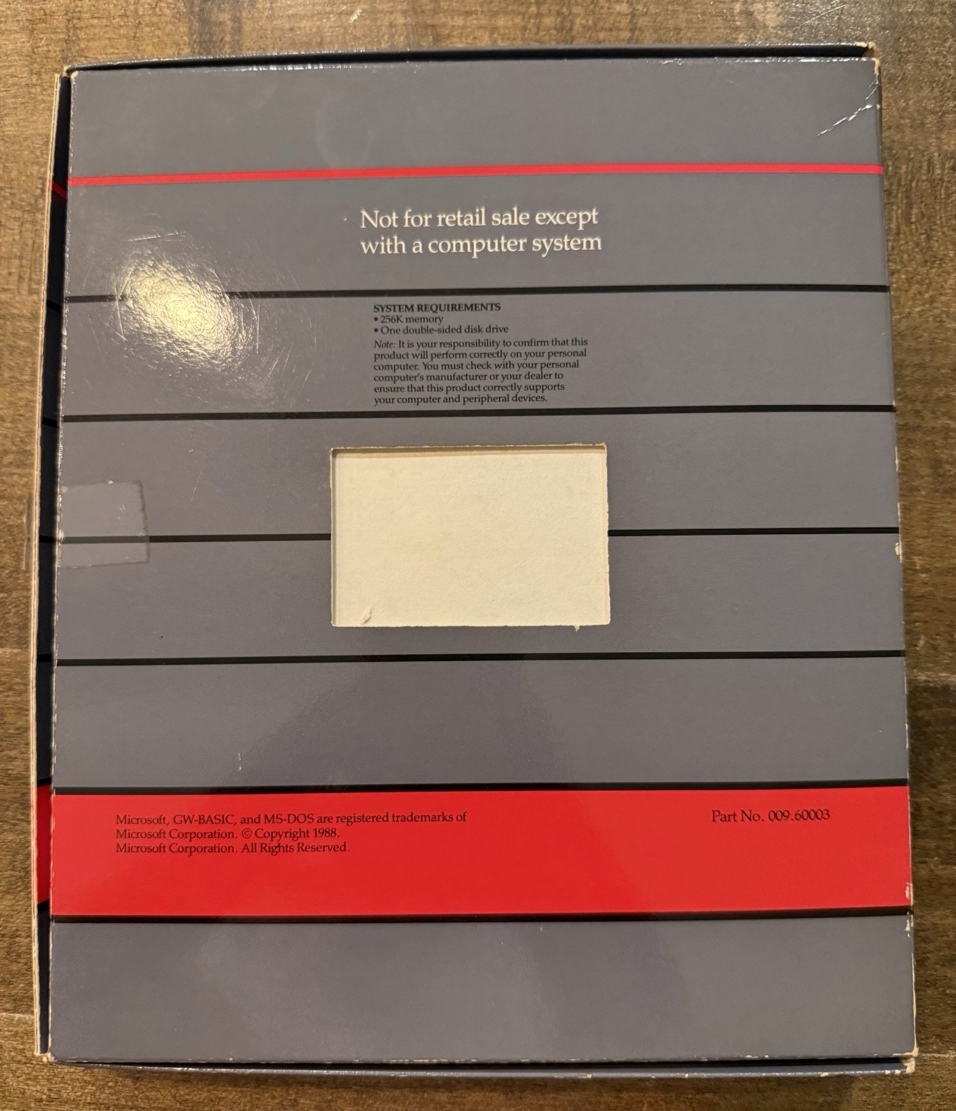 VINTAGE Phoenix Microsoft MS-DOS Version 3.3 Floppy