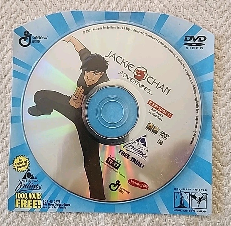 Vintage CD DVD-ROM ~ Jackie Chan Asteroids Pillsbury Goofy Shrek Clue AOL ~ NIP