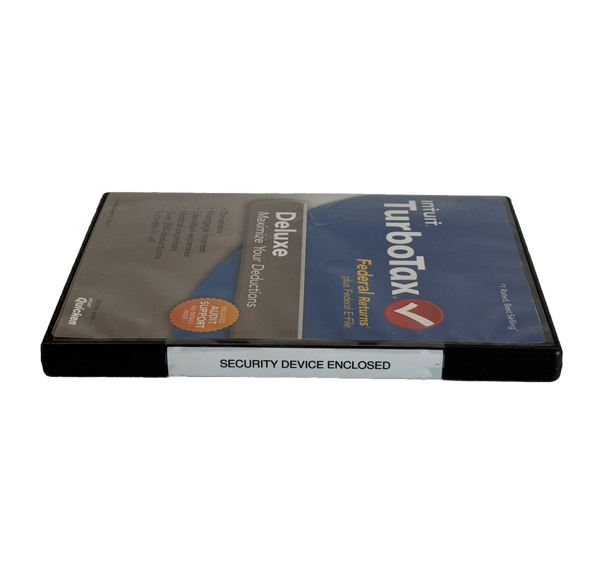 Intuit Turbotax Deluxe 2013 Federal Returns Plus E-File Turbo Tax PC/MAC NEW!