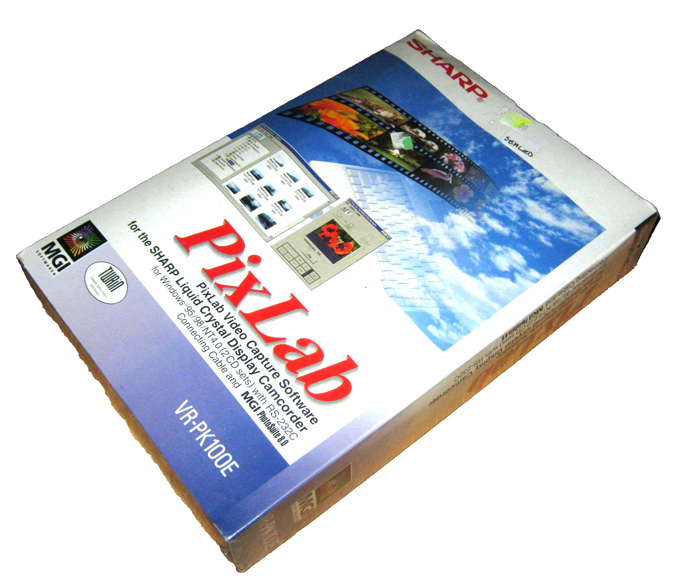 Sharp PixLab – Video Capture Software – Vintage – Legacy Software – Japan