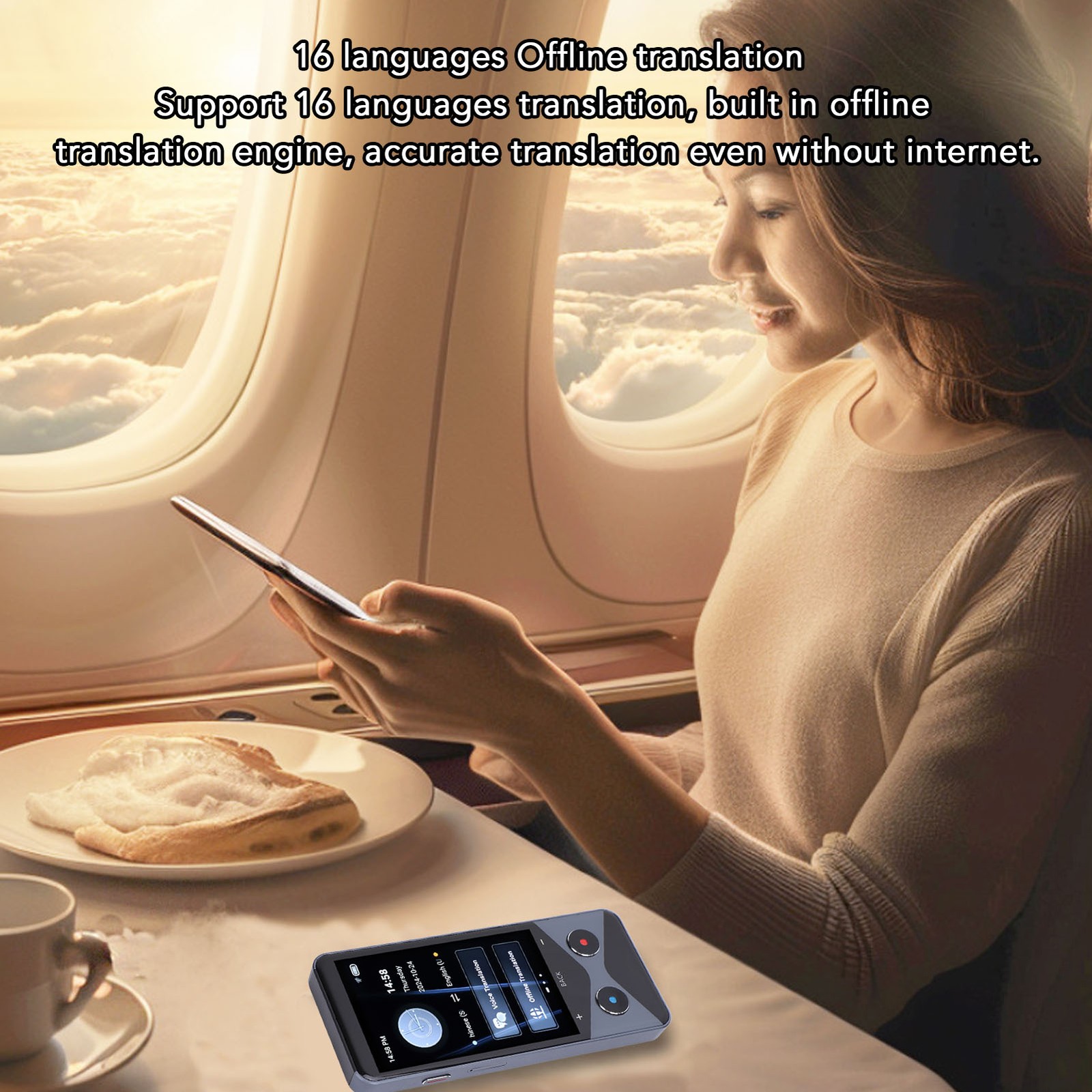 AI Language Translator For ChatGPT 137 Languages 1GB RAM 16GB ROM 5MP Photo FNGA