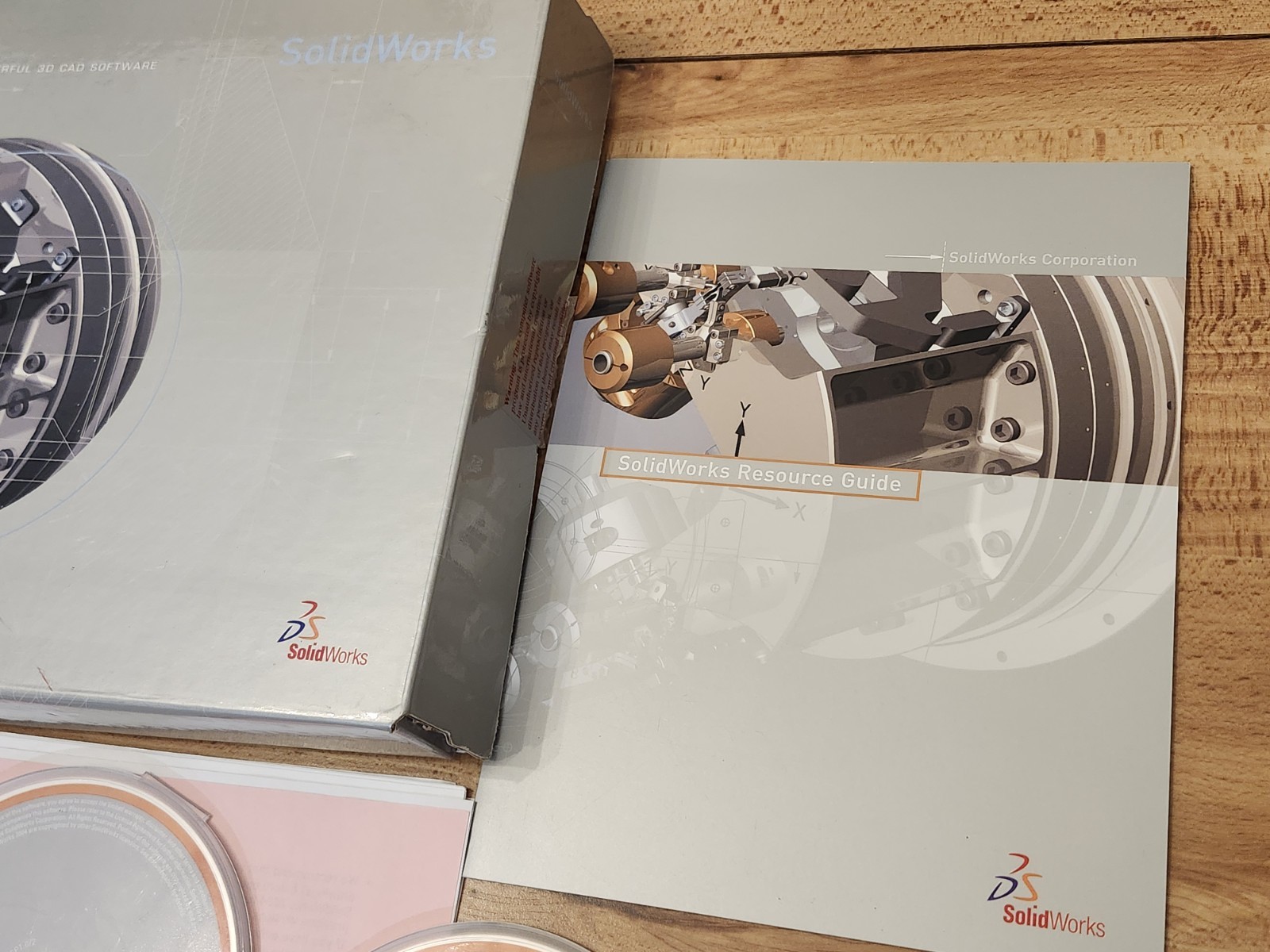 Solidworks Office Professional 2004 3D CAD Software 3 Discs No Key