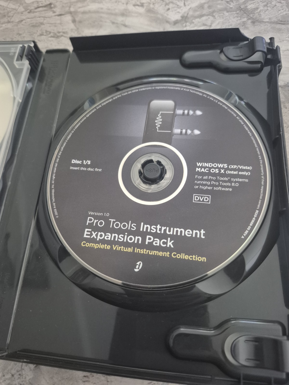 Digidesign Pro Tools Instrument Expansion Pack Complete Collection (5) DVD Set