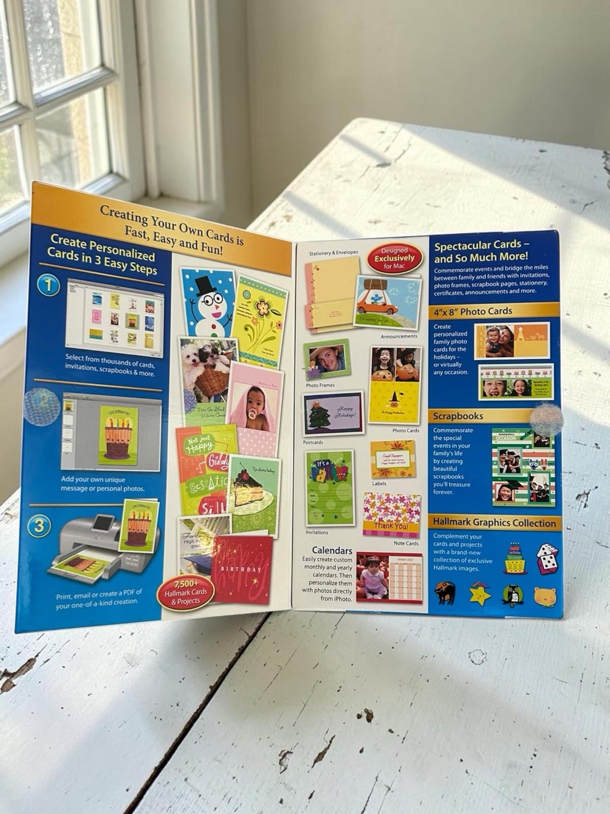 Sealed Hallmark Card Studio Mac DVD Greeting Card Software 7500+ Cards Box