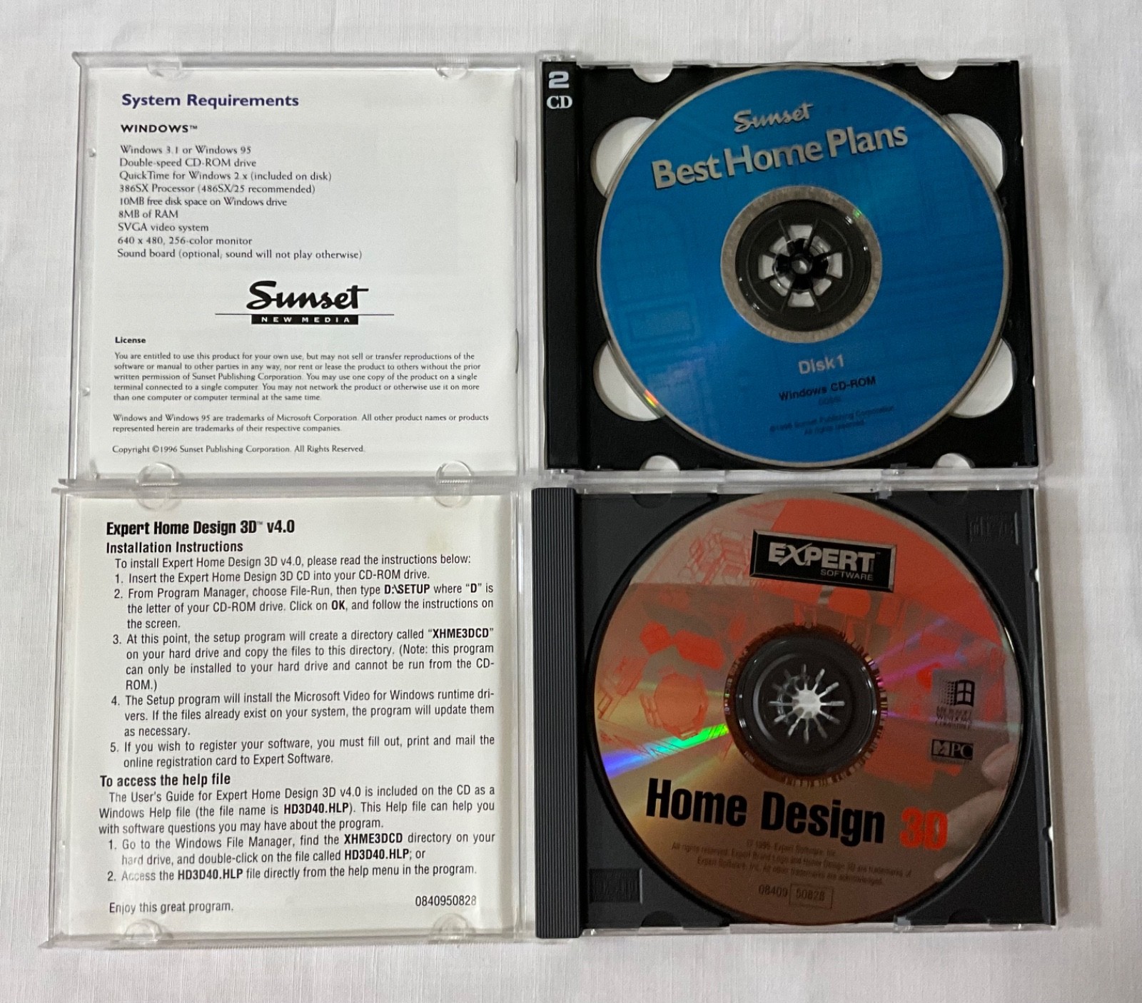 Several Home &Landscape CD’s Broderbund 3D Home Architect Deluxe Total 3D Design