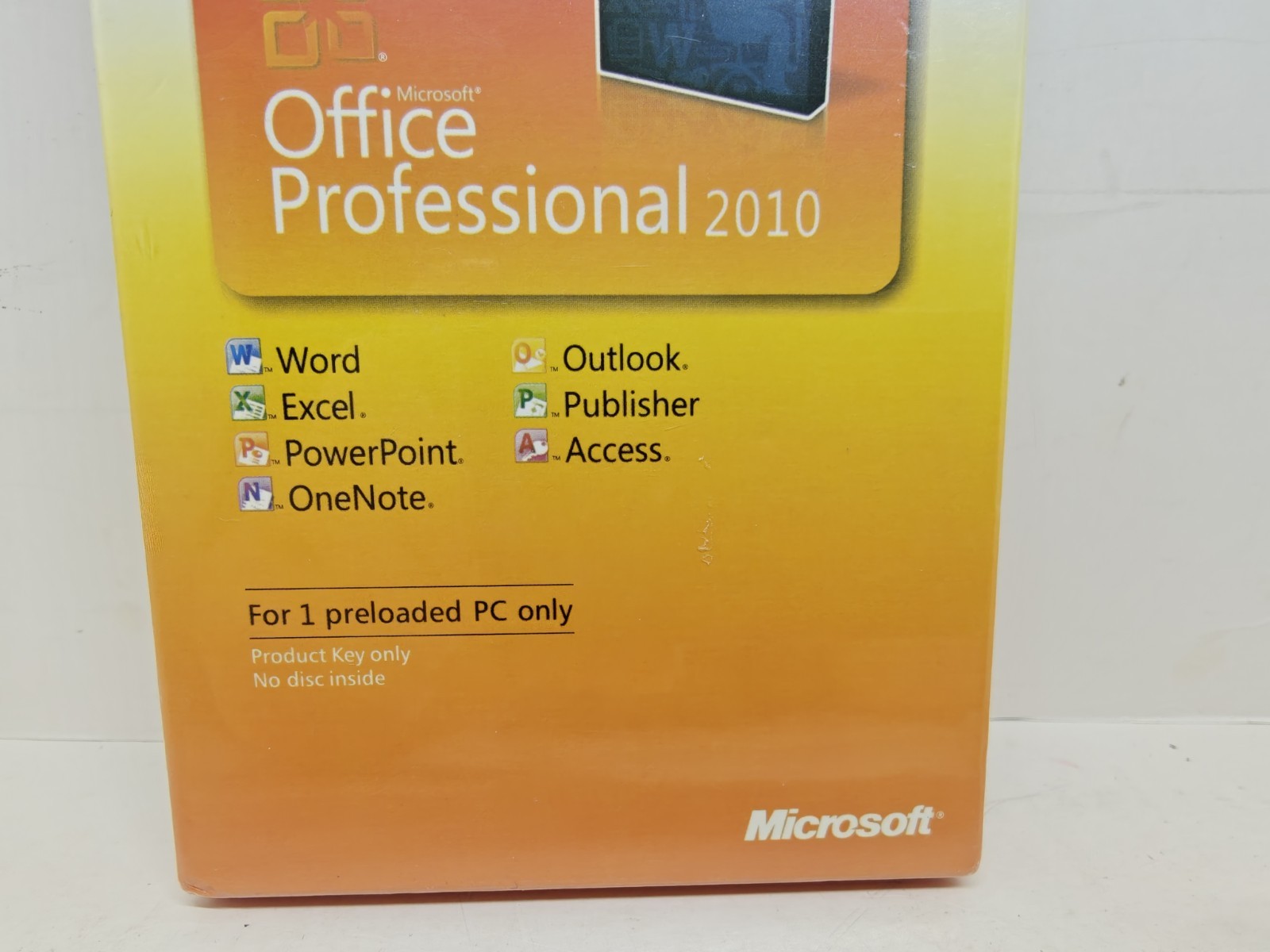 Microsoft Office Professional 2010 Product Key Card, Full Brand New 1 User