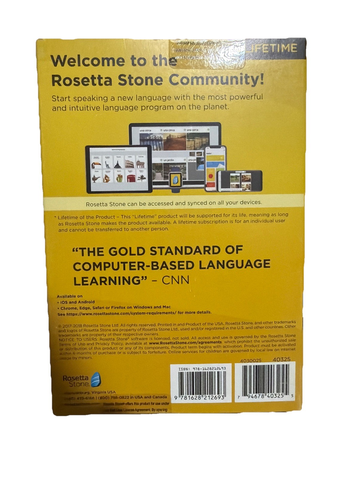 Rosetta Stone Learn German Complete Course Lifetime Online Access free shipping