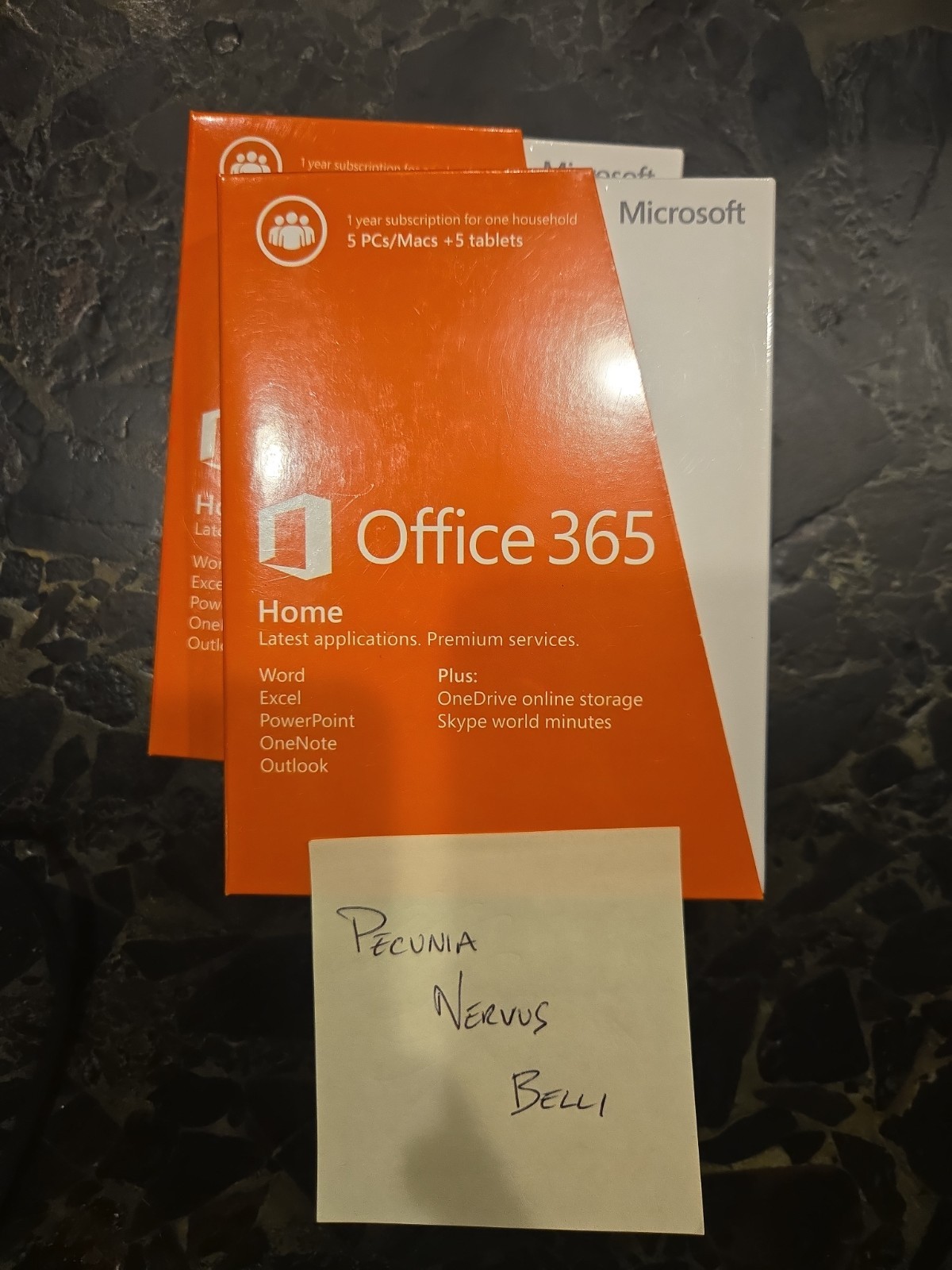 2 SEALED Microsoft 365 Family Home – 6 Person 12 Month Office + 1TB Cloud PC MAC