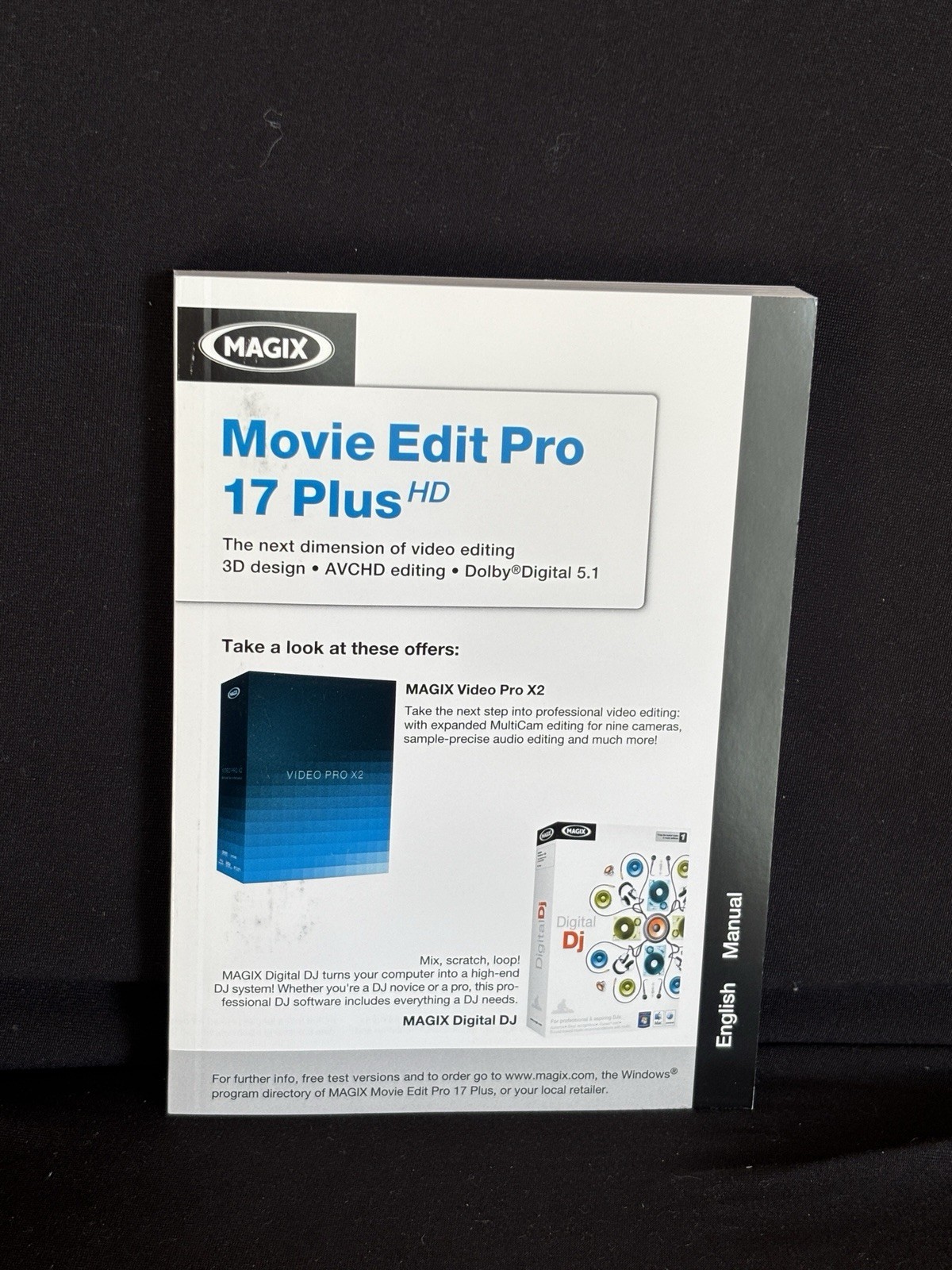 MAGIX Movie Edit Pro 17 Plus HD PC Video Editing Software New Open Box 2013 EDT.