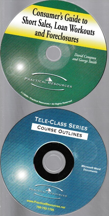 Consumer’s Guide To Short Sales, Loan Workouts & Foreclosures AUDIO PC CD forms
