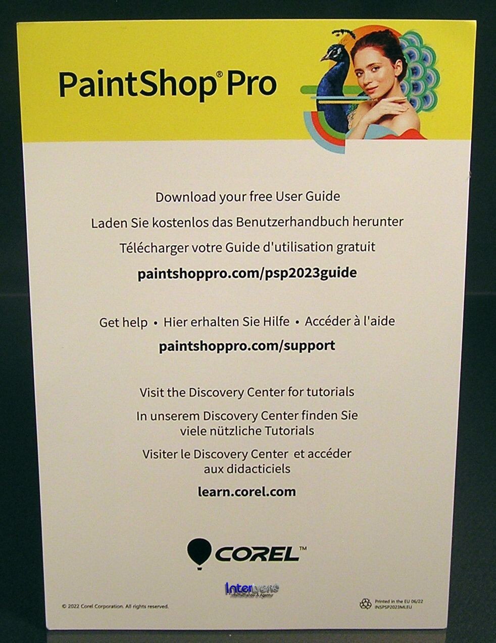 Corel PaintShop Pro 2023 Ultimate Full Version Win Box Perpetual License + Manual NEW