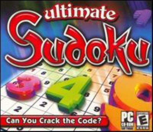 Ultimate Sudoku PC CD popular numbers logic puzzle Japan brainteaser letter game