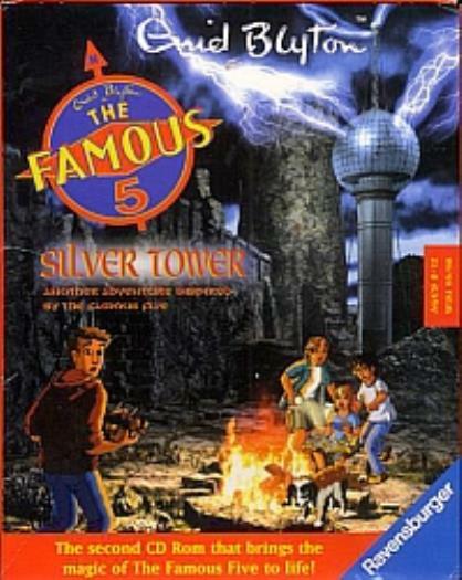 The Famous 5: Silver Tower PC CD return to Kirrin Island adventure game! BIG BOX