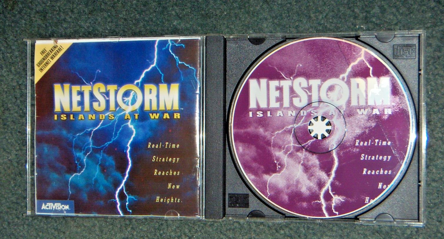 Activision Netstorm Islands At War PC Game Windows 95