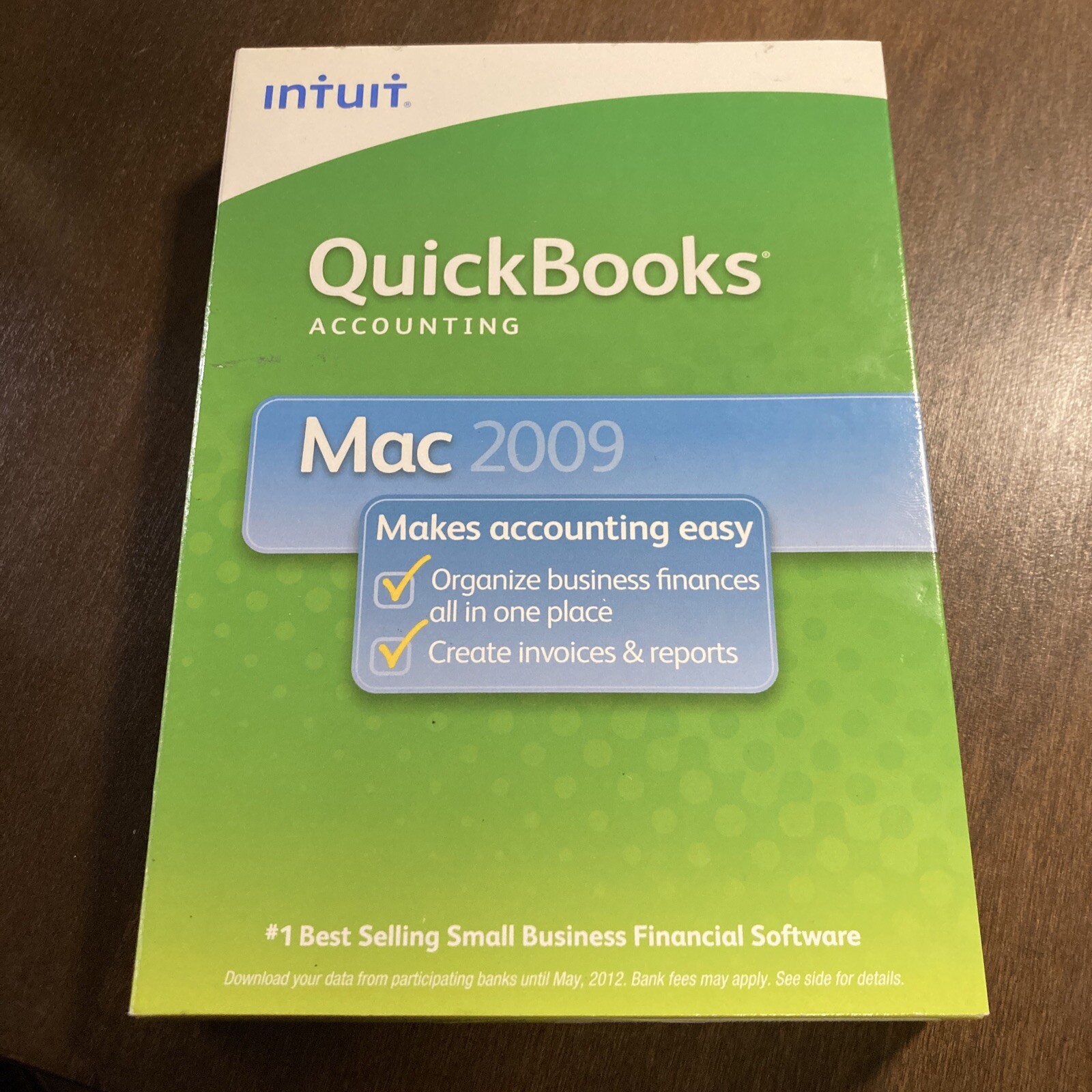 QuickBooks 2009 For Mac Complete W/ Serial Intuit Accounting