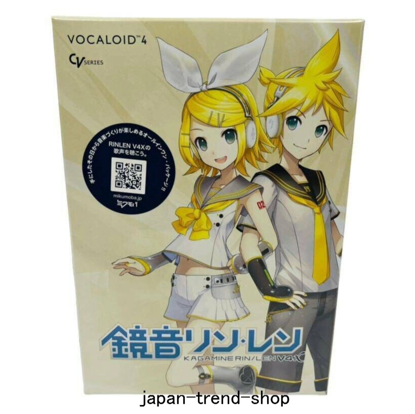 CRYPTON KAGAMINE RIN LEN V4X English Bundle Vocaloid 4 DVD PC Software Win Mac