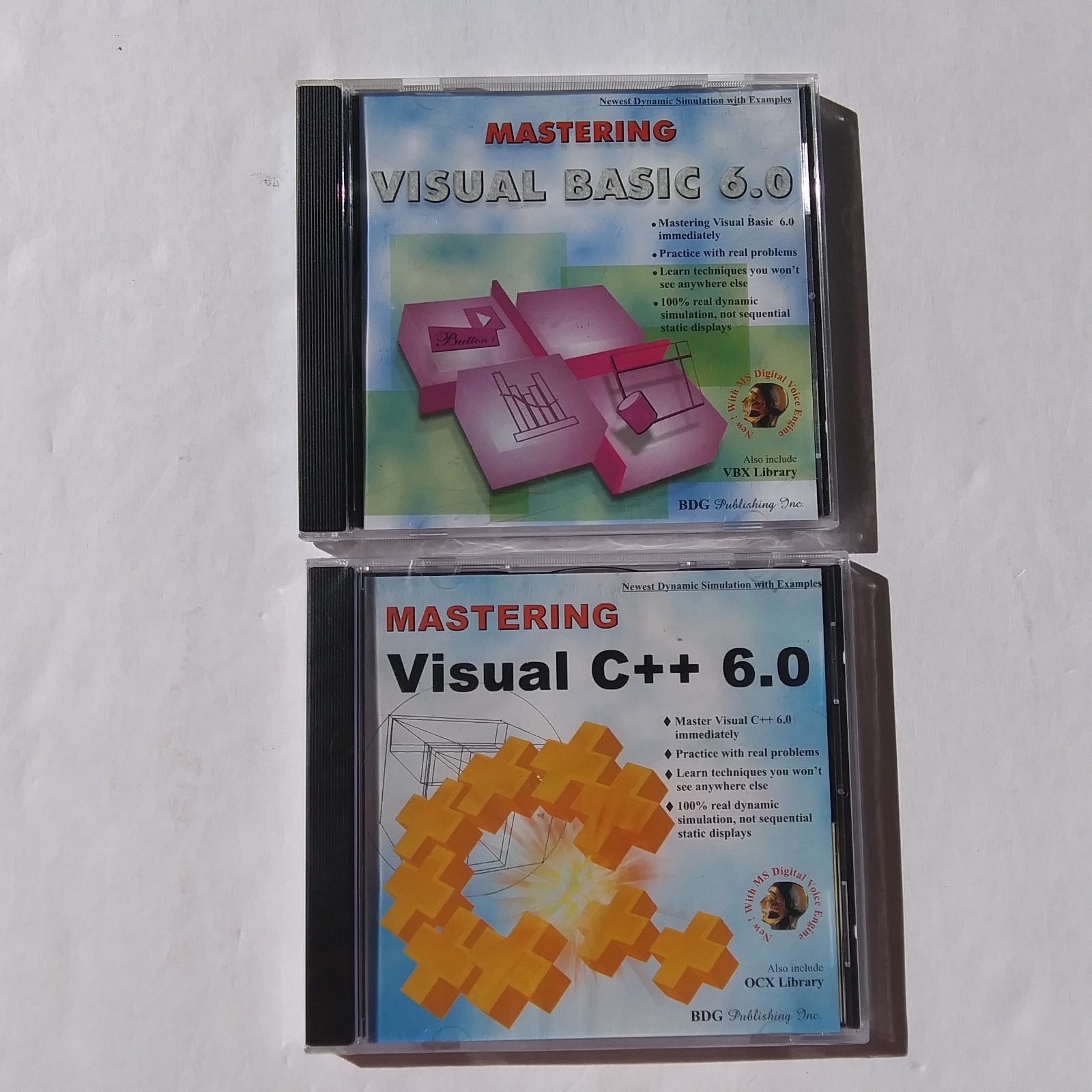 Mastering Visual Basic 6.0 & Visual C++ 6.0 Training CD Set BDG Publishing