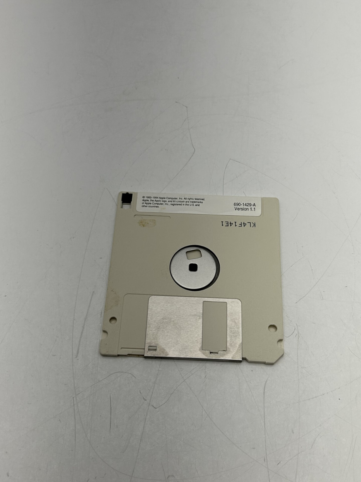 3.5″ Apple Multiple Scan Software For Macintosh V. 1.1 Disk by Apple 690-1429-A